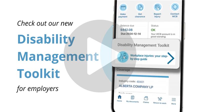 Disability management toolkit for employers video